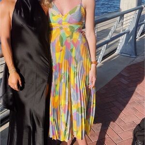 Multi colored ASTR dress- size M